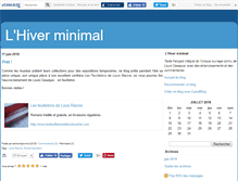 Tablet Screenshot of lhiverminimal.com